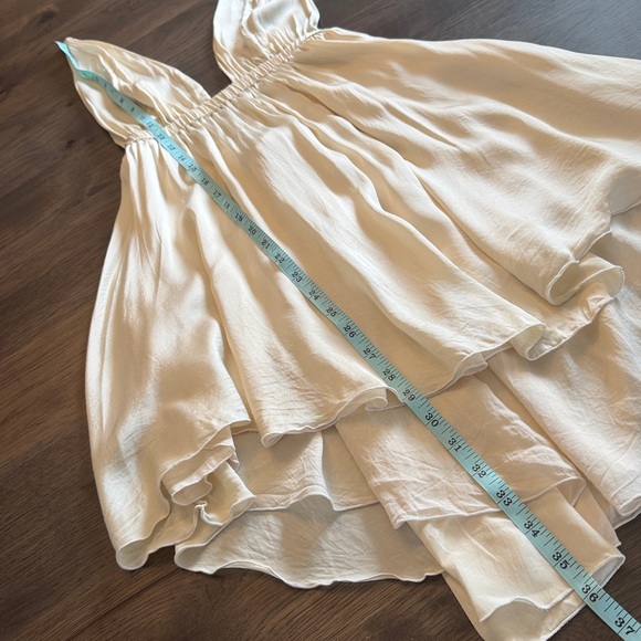 Indah Women's Off White Halter Style Dress Large - Picture 4 of 10